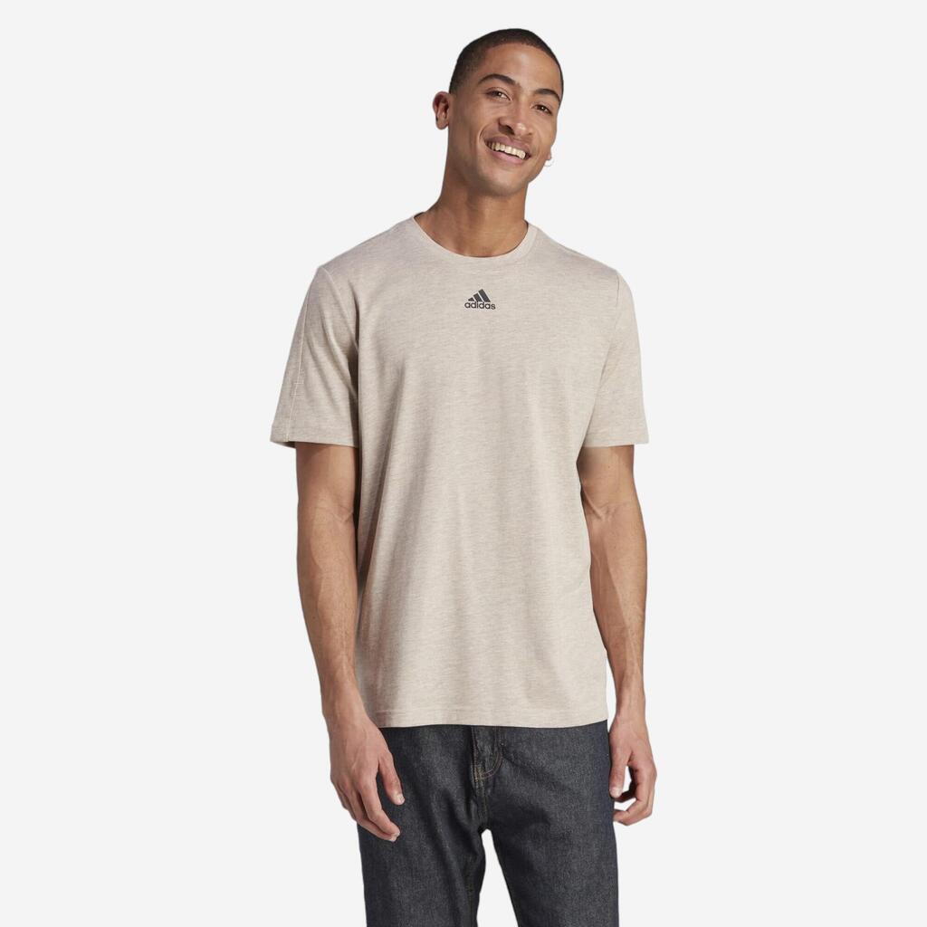 Adidas T-Shirt Herren - beige  